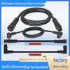M12 Aviation Plug 4/6/8 Pin Waterproof Extension Cable: 1/3/5 Meter, Male To Female Connector for Sensors