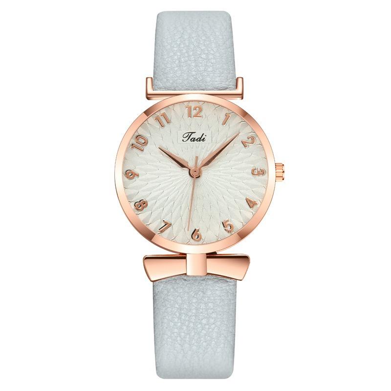 Fashion New Digital Bow Women's Watch Women's Watch Belt Quartz Watch Trendy Women's One Piece