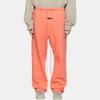 Fear of God Essentials Fleece Tepláky FW22 Volný Střih S Potiskem Loga Pánské Spodní Díly Korálově Červené FOG-FW22-385