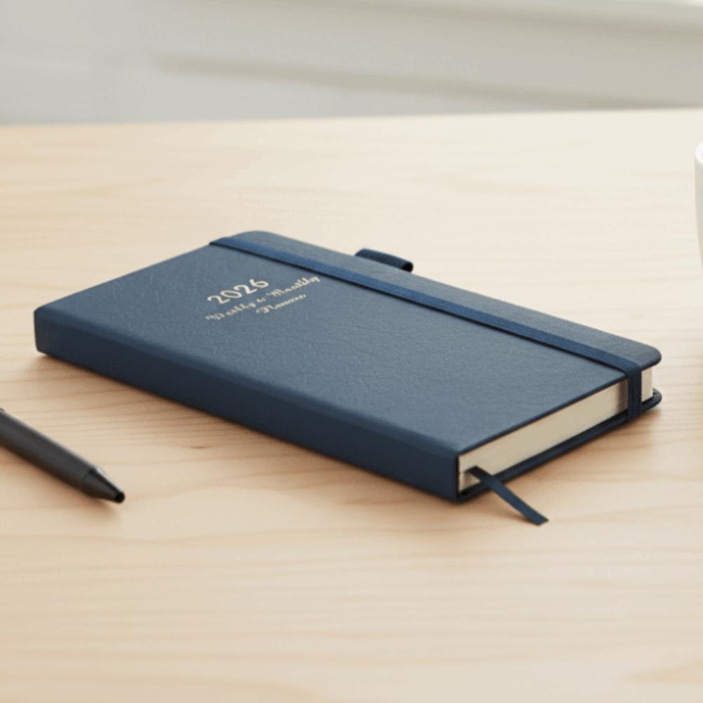 Portable Weekly Monthly Planner Convenient Schedule Writing Diary 2026 Weekly Plan Notebook  Record