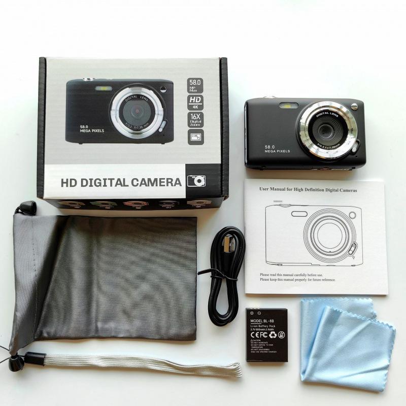 Portable CCD 2.88" HD Digital Camera - Multi-Color Entry-Level for Students
