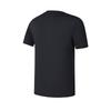 FILA Tennis Series Simple Nautical Casual Daily Versatile Comfortable Knit Short Sleeve T-Shirt Men Tops Navy-Blue A51M523101F-NV