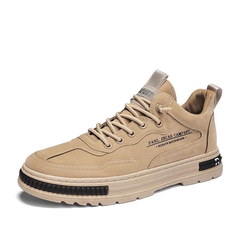 

Мужская обувь для рабочих, осень, новая, нескользящая и износостойкая, уличные ботинки, повседневная спортивная обувь, низкие ботинки Мартина, мужская трендовая обувь 44