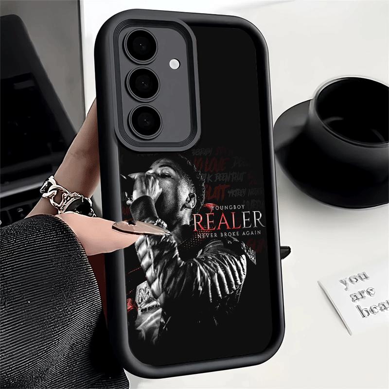 Phone Case for Samsung Galaxy A17 A16 A15 A14 A13 Rapper YoungBoy A56 A36 A26 A55 A35 A25 A54 A34 A24 A53 A33 A23 A07 A06