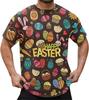Men's Easter Tshirt Tops 3D Print Easter Eggs Jesus T Shirt For Men New In Round Neck Short Sleeve Tee Shirts Summer Kids Tops