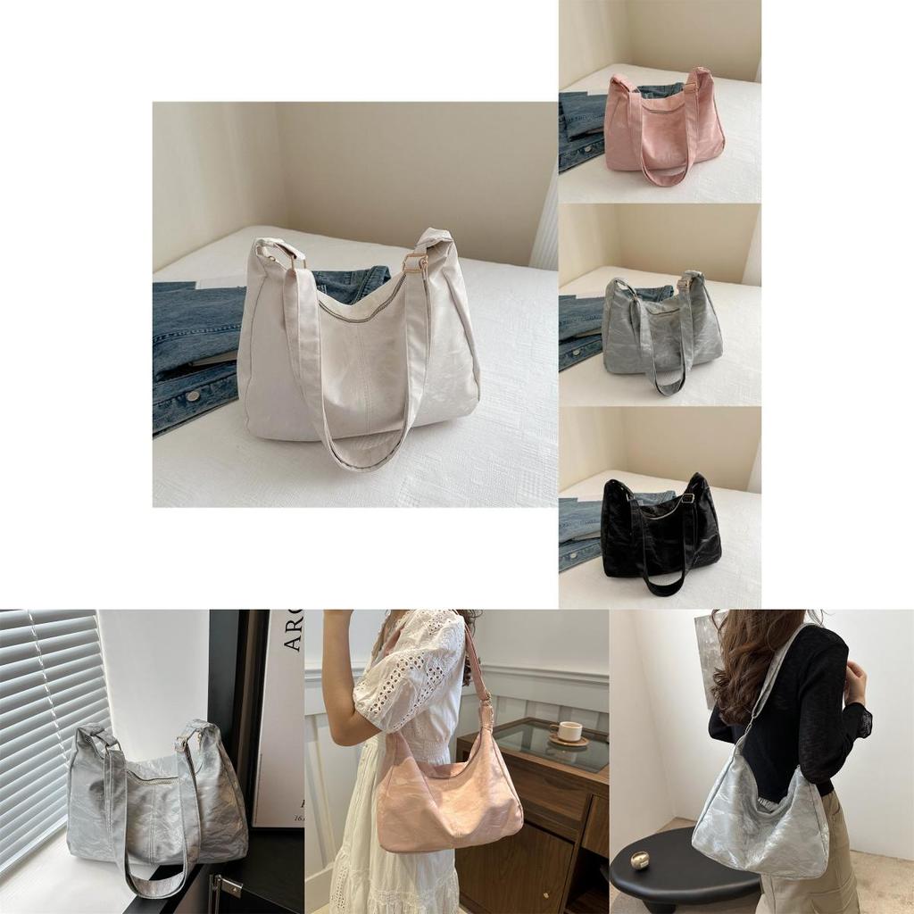 Chic Minimalist Shoulder Bag For Women And Men In Solid Colors Ideal For Daily Use