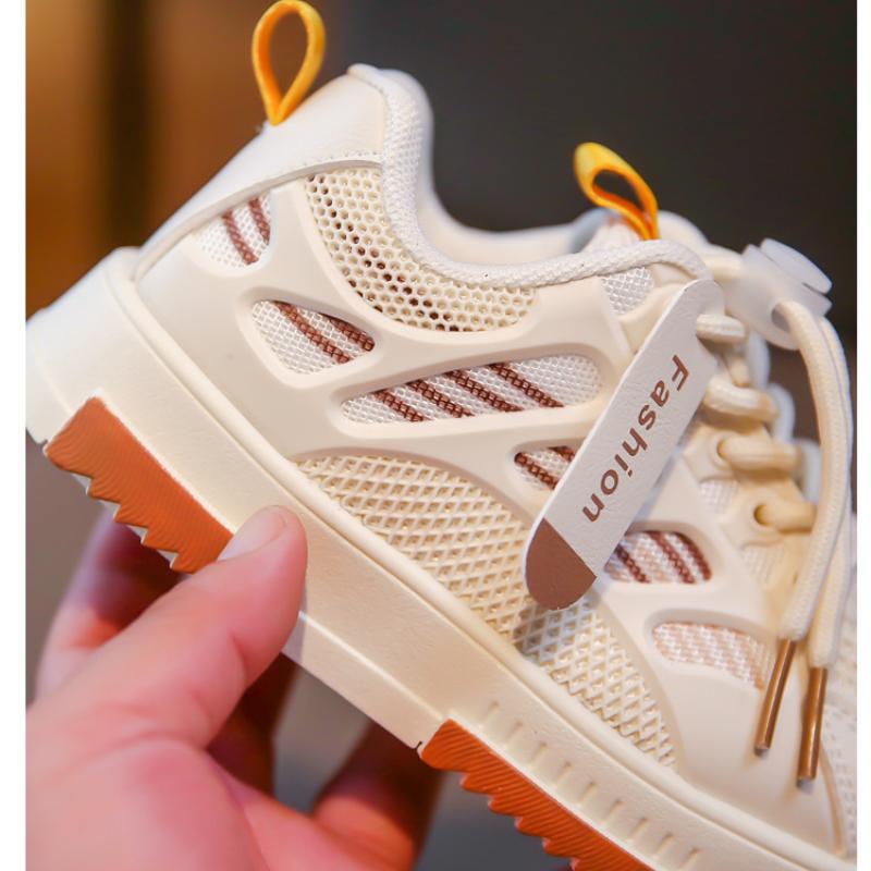 Barnesko Nye helårssko for gutter og jenter, Lettvektige myksålede flatsko, Allsidige, avslappede og slitesterke