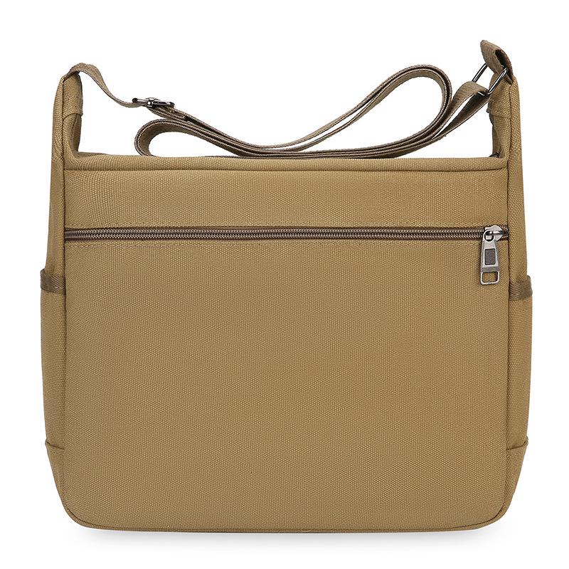 Herren Canvas Umhänge- und Schultertasche - Lässige Reise Messenger und Rucksack