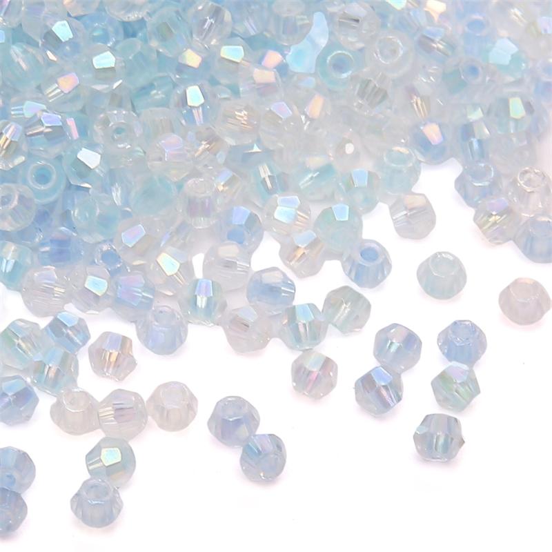 135 Stück Glasperlen, Charm-Anhänger, illusionäre Form, tschechische Perlen, Saatperlen, Abstandsperlen für die Schmuckherstellung, Zubehör