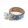Adjustable Butterfly Shape Buckle Thin Waist Belt Y2K Style Belt Hot Girls Women Waist Belt for Coat Skirts Jeans
