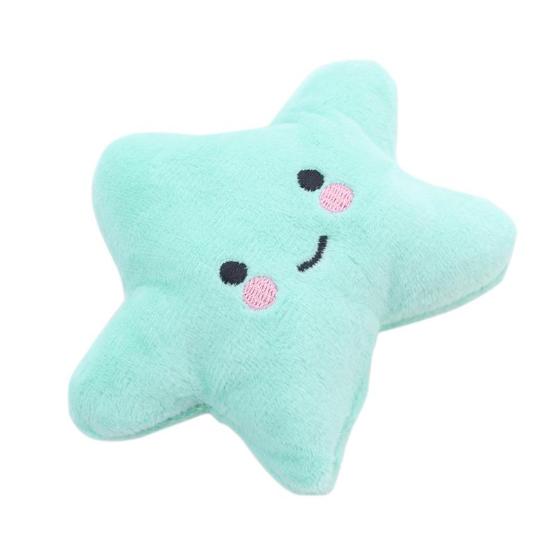 Mini Zabawki dla Zwierząt Pluszowa Rozgwiazda Pięcioramienna Urocza Miękka Wygodna Odporna na Zużycie i Trwała Produkty dla Zwierząt Zabawki dla Psa Teddy