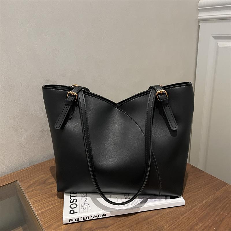 Large-capacity Tote Bag - Stylish Hand-held Casual Chic Shoulder Bag