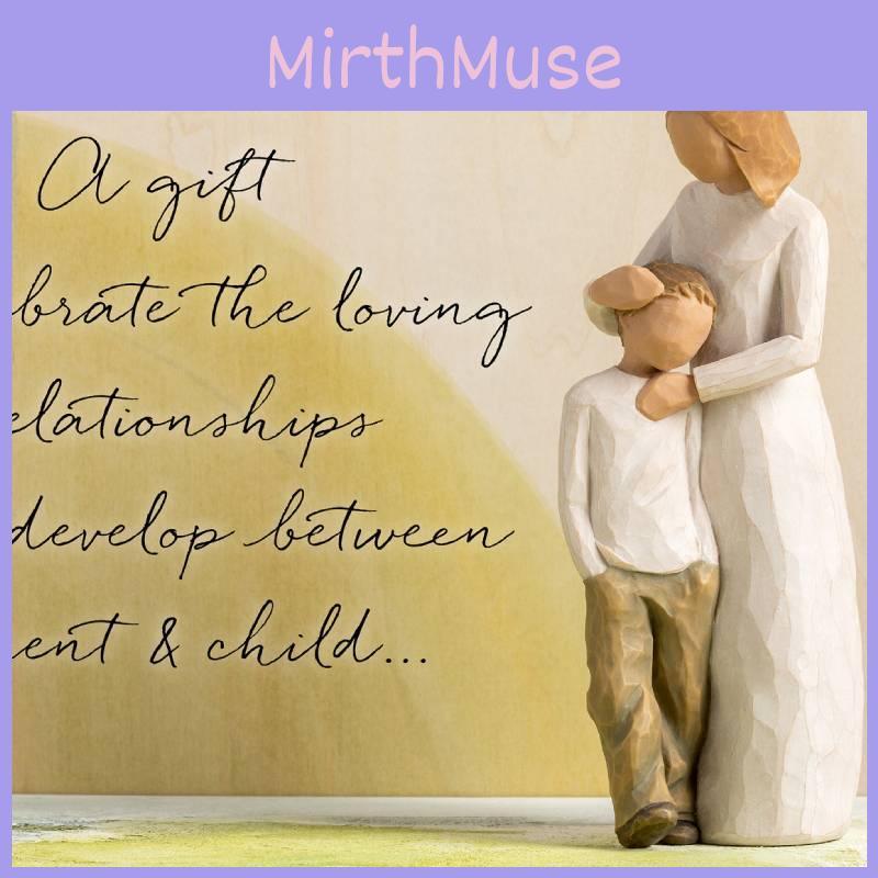 Mother Son And Creative Gifts Festival Gifts Resin Ornament Decor Craftsmanship