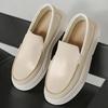 Simple Designer Business Commute Men Slip On Loafers Comfortable Shoes Fashion Sneakers Daily Preppy Casual Suede Leather Shoes
