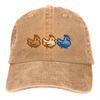 3 Hühner Baseballkappe Herren Hüte Damen Schirmmütze Schutz Snapback Stardew Valley Spiel Abigail Sebastian Kappen