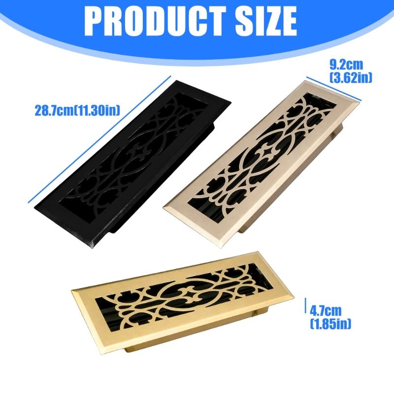 Heavy Iron Air Opening Cover Flexible Size For Better Circulation In Any Room