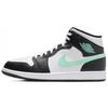 Jordan Air Jordan 1 Vintage Basketball Shoes Men's Mid top Black/White DQ8426-103(Team63-)