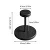 Walnut Colored Wooden Disposable Paper Cup Holder, Suitable For Household Coffee Corners, Kitchens, And Small Bar Counters