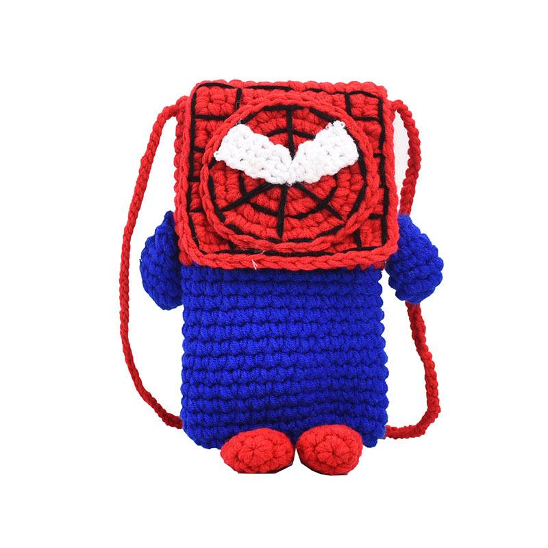 

Сумка ручной работы красный