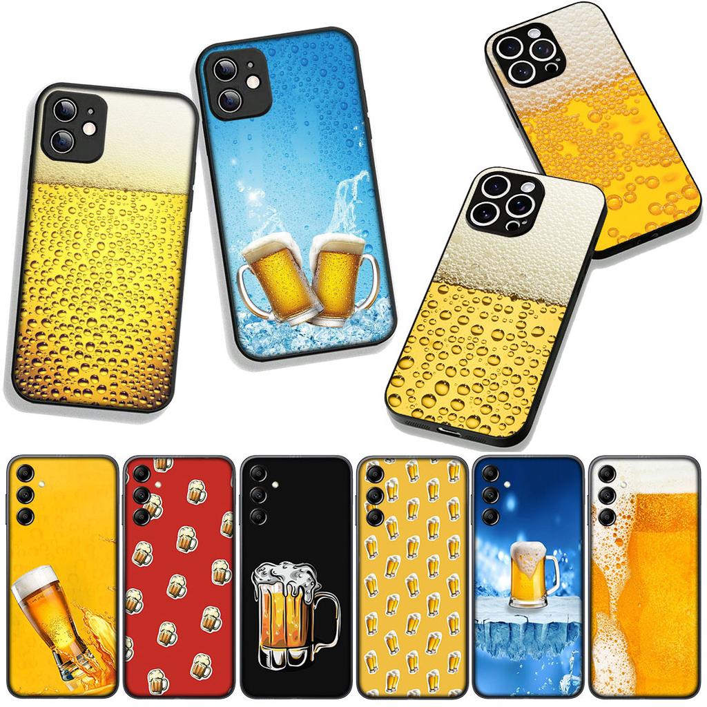 World Beers Summer Cover Phone Case for Samsung Galaxy A36 A17 A26 A07 A35 A54 A53 A13 A33 A34 S8 S9 S20 S21 FE S10 Plus Coque