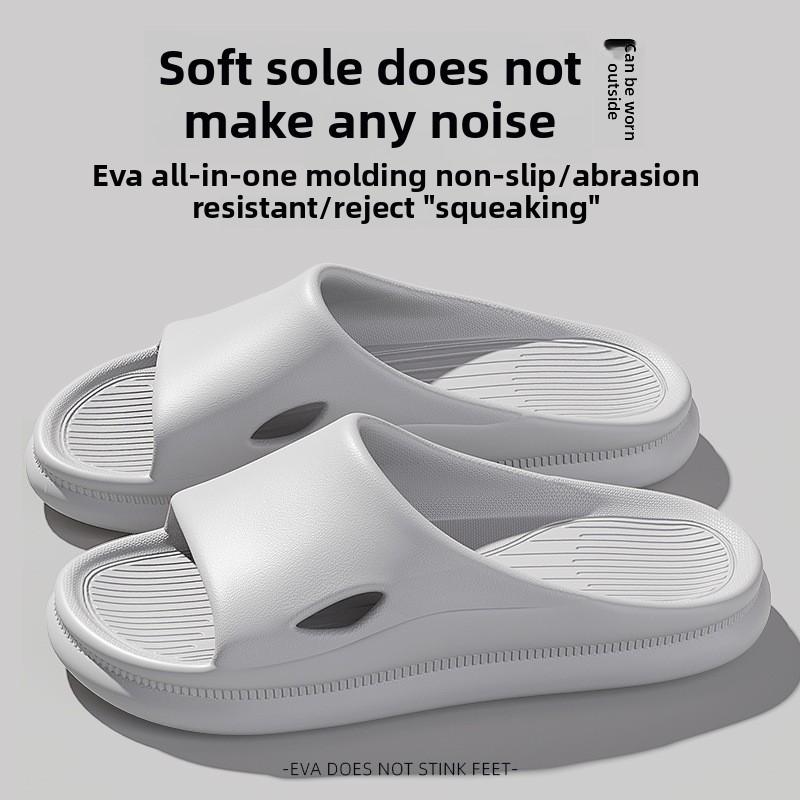 EVA Slippers for Men Taking Showers and Women Staying At Home In Summer. Non Slip and Odorless Slippers with Thick Soles