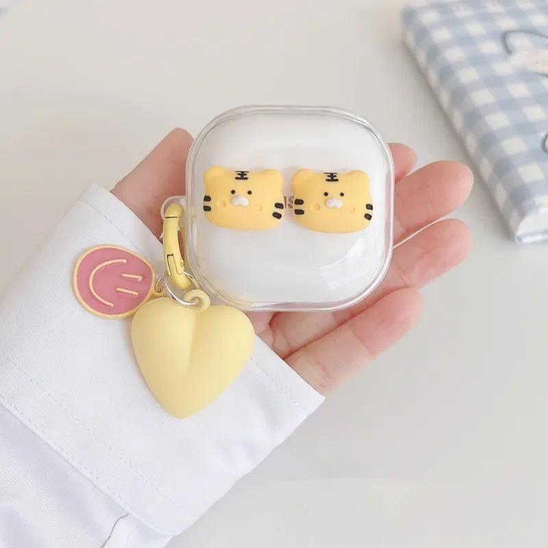 Cute Cartoon Clear Earbuds Cover for Anker Soundcore R50i NC Lovely Bracelet Earphone Case for Anker Soundcore P30i