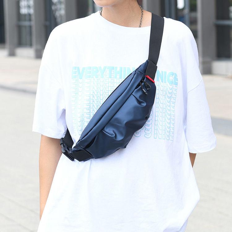 Outdoor Leisure Functional Style Single Shoulder Crossbody Bag, Men's Sports Chest Bag, Cycling Backpack