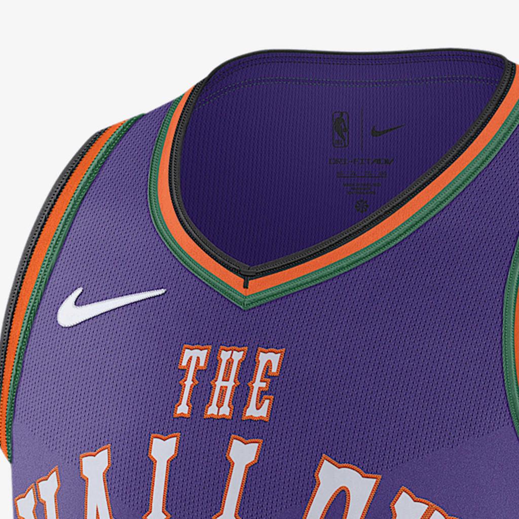 Nike X NBA Phoenix Suns Kevin Durant Dri-Fit ADV 2024/25 City Edition Αυθεντική Φανέλα Swingman Μωβ Ανδρική Streetwear FQ4479-505