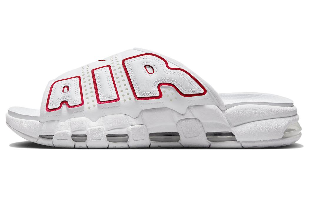 Nike Air More Uptempo Slide  White Red  FD9884-100 42.5