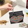 Cat Diamond Painting Money Saving Box Rhinestones Desktop Ornaments Diamond Painting Change Holder Case Decors for Home Decor