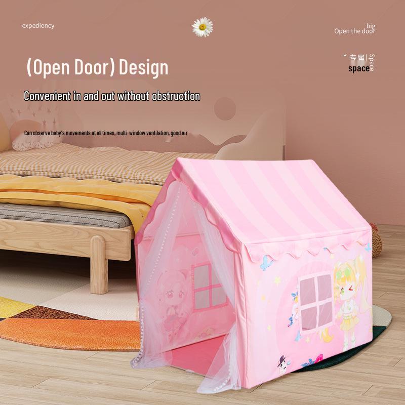 Pretty Girl Indoor Tent: Large Play House for Baby Bed Separation