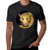 Young Leopard - Shee Endangered Retro Animals T-Shirt Sweat Funnys Anime Clothes Quick Drying T-shirt Men