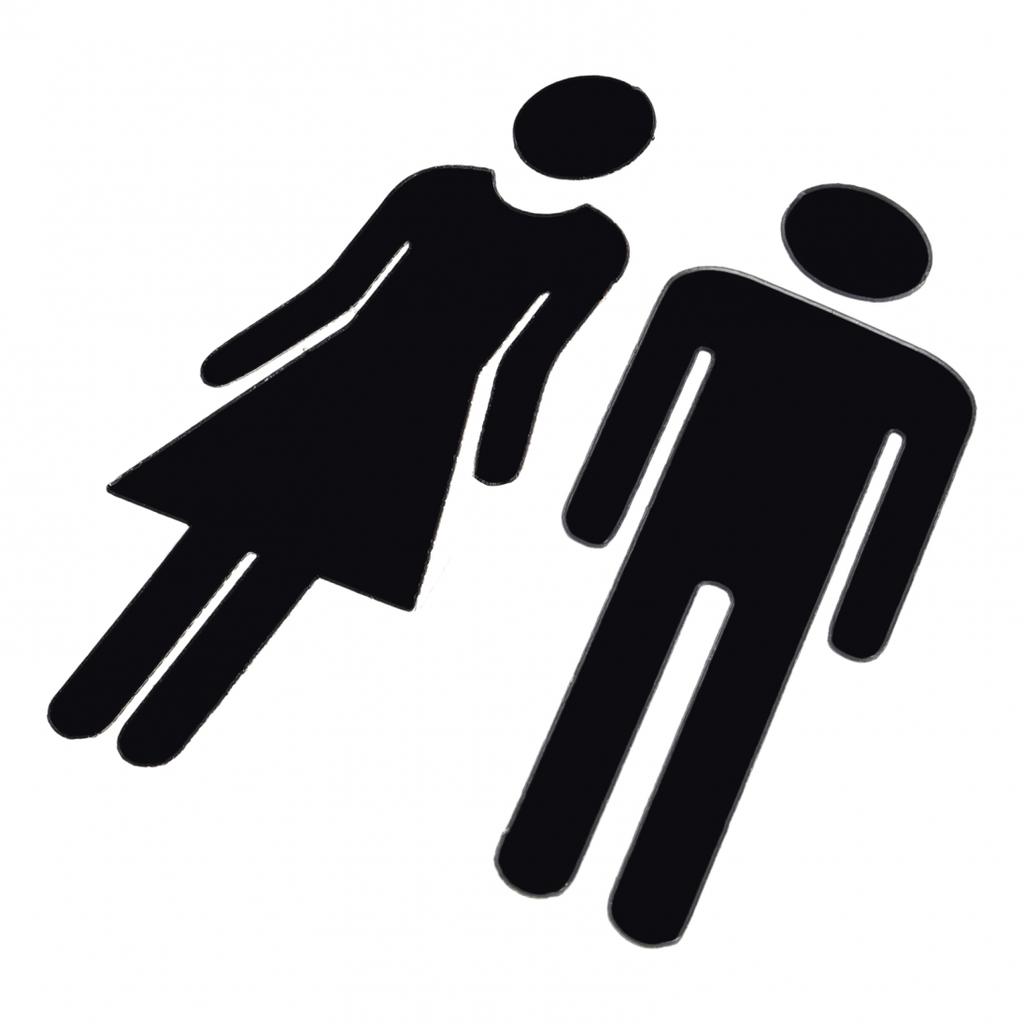 Decals Sticker Indicator Plaque Replacemnt Restroom