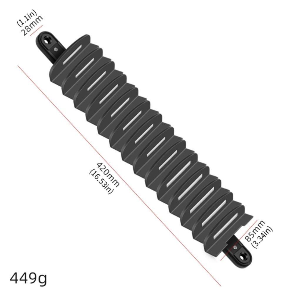 Heavy-Duty Magnetic Wrench Organizer 14-Slot Magnetic Tool Organizer Slide Rail Adjustable Wrench Rack Drawer Organization
