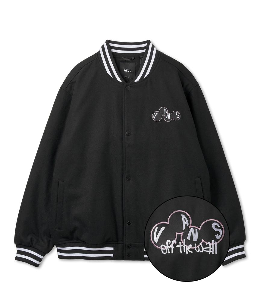 Vans Scuttle Baseball Jacket - Black / Vn000Hmnblk1