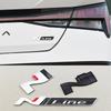 1Pc 3D Metal Logo Car Front Grille Badge Side Fender Rear Boot Trunk Emblem Badge Sticker Decal