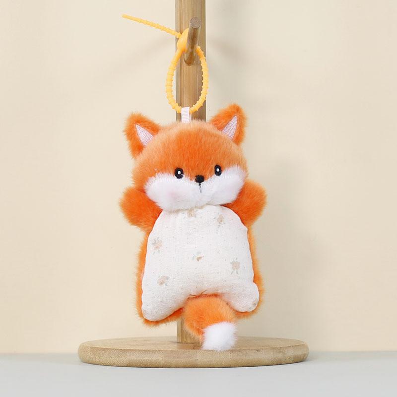 Plush Animal Keychain Panda And Bunny Toys For Bag Decor And Collectors