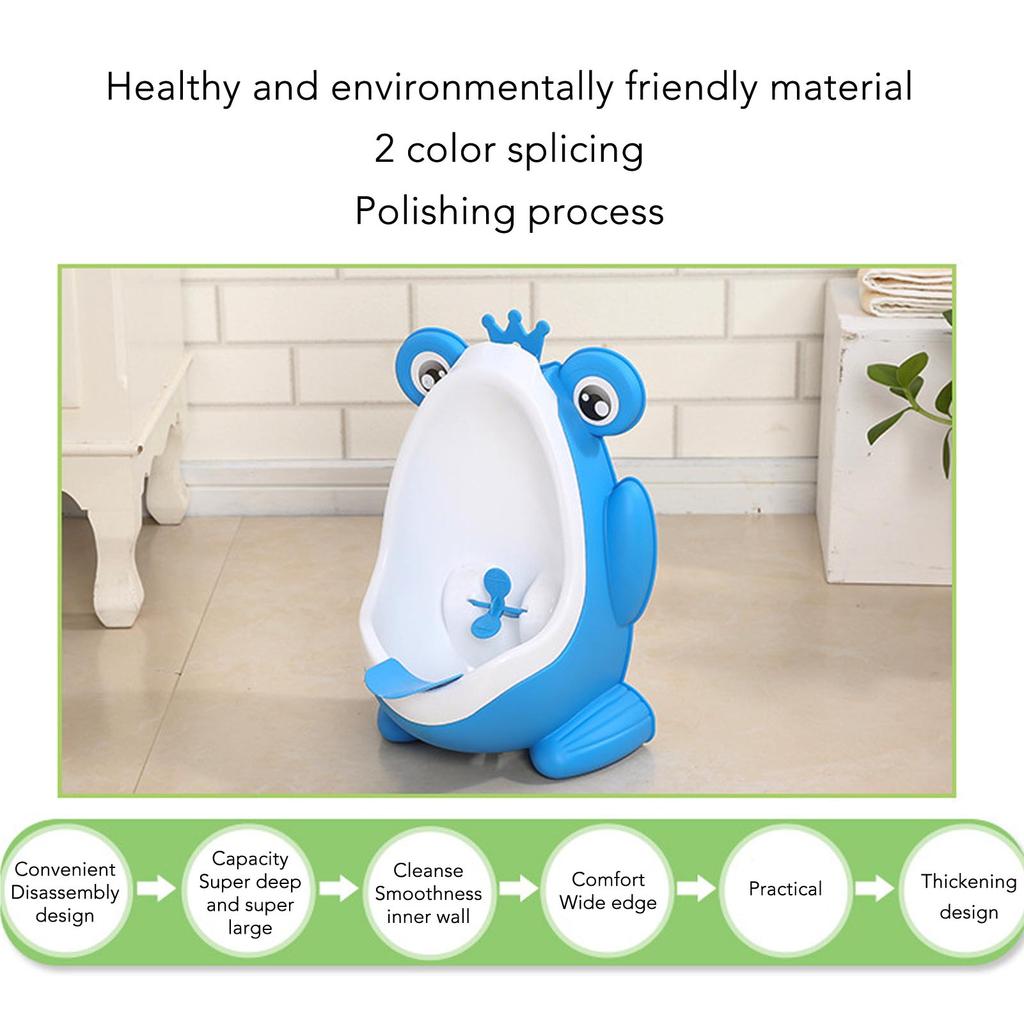 Pee Training Toilet Children Cartoon Funny Aiming Target Standing Urinal Wall Mounted Toilet Type 2