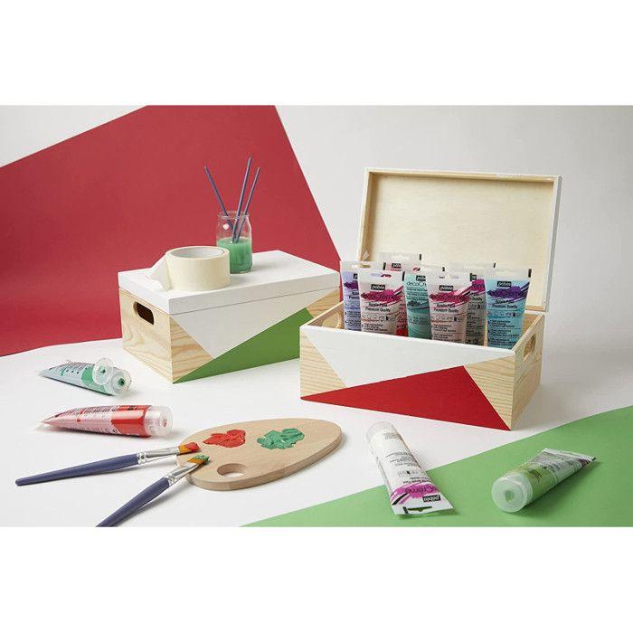 Acrylic Paint - PEBEO - DecoCrème - Silver Color - 120 Ml - Pearlescent