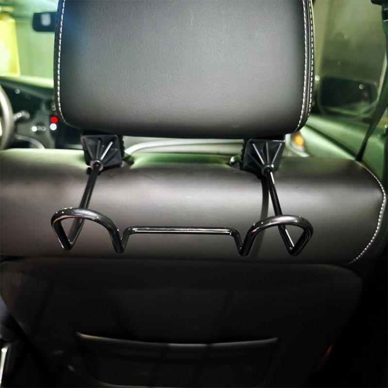 Multifunctional Car Hook For Hanging Clothes Hat And Bags Easy Installation Sturdy Design Vehicle Storage Organizers