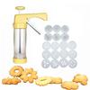 DIY Baking Tools Plastic Cookie Maker Press Set Kit With 16 Tips Baking Tools