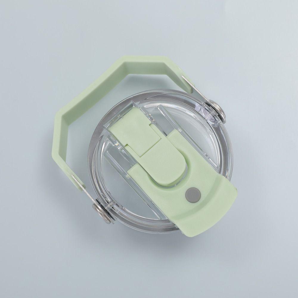 Splash Spill Proof Bottle Lid Replacement Multicolor Cup Lid Transparent Therms Cup Cap for Tyeso 600/750/900 ml