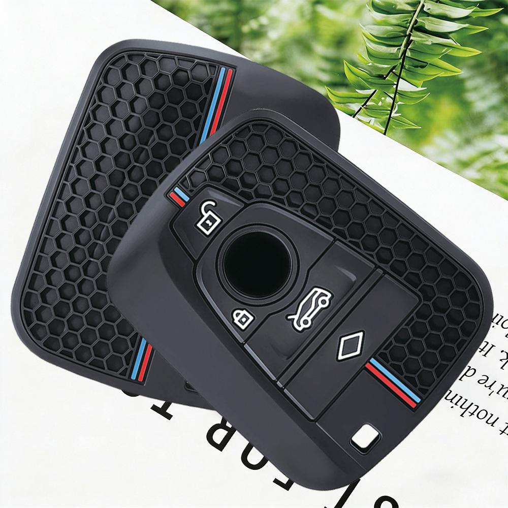 DOOD2 Premium Soft Silicone Car Key Case Cover High Quality 4 Buttons for BMW I3 I8 Series 2014 2016 2017 Accessories Shell Box