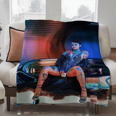 Pop Music Singer Kehlani Blanket Design Lightweight  For Dorms, Naps, Living Room, Office,Sofa,All-Season