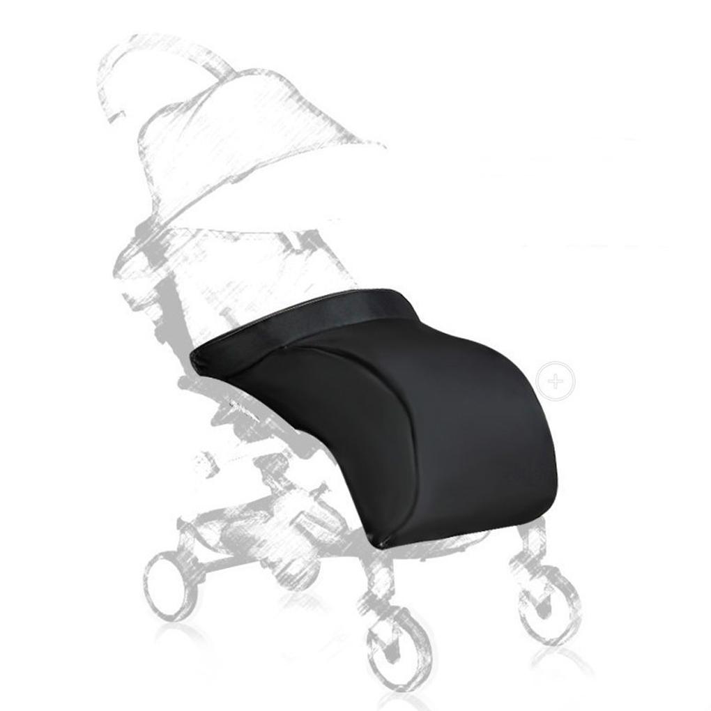 Kinderwagen Voetenzak - Stof Meerdere Kleuren Beschikbaar Alle Seizoenen Peuter Warme Gezellige Tenen Voor Buggy Voetenzak Stof, zwart