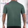 Cozy Up Men's Casual Knit Polo Shirt Knitted Button Down Shirt