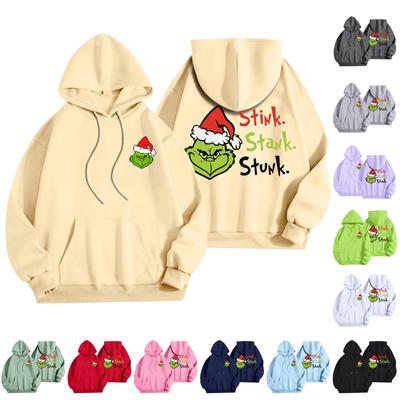 Women's Fashion Women's Lightweight Long Sleeve Pullover With Pockets Christmas Graphic Hoodie