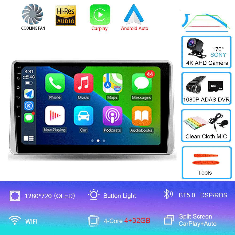 Car Radio Android 14 Carplay Auto For Nissan Sentra 5 B15 1999-2006 GPS Navigation Multimedia Video Player Head Unit Stereo DSP