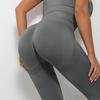 Seamless yoga pants, buttocks and breathable yoga clothes, tight-fitting high-waisted sports bottoming fitness pants for women