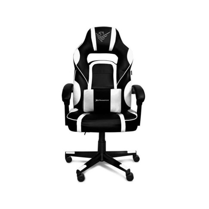 Phoenix Trophy Silla Gaming Negra/Blanca